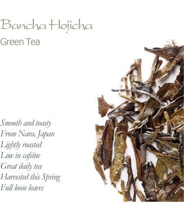 Bancha Hojicha Organic Green Tea - Houjicha Roasted Tea From Japan - Japanese Tea 200g - Buy Online on GoSupps.com