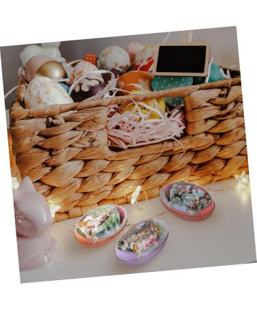 VILLCASE 4pcs Box Easter Egg Candy Box Dinning Table Decor Easter Tin Festival Candy Case Cartoon Tea 11.5x7cm As Shown - Buy Online on GoSupps.com