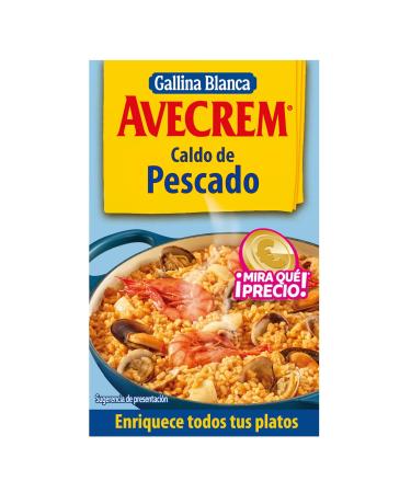 Buy Gallina Blanca Avecrem Fish Stock Cubes - 8 Cubes for International Shipping | Premium Flavors for Your Dishes - Buy Online on GoSupps.com