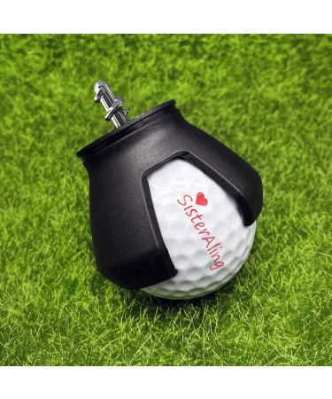 SisterAling Golf Ball Retriever Grabber | 3-Prong Claw Pick Up Tool | Back Saver | Putter Grip Suction Cup | Pack of 3 | Black - Buy Online on GoSupps.com