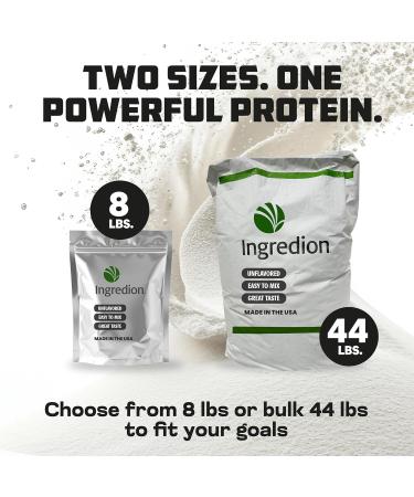 Premium Pea Protein Isolate Bulk pouch Non-GMO (8 lb) 8 Pound (Pack of 1) - Buy Online on GoSupps.com