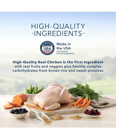 Blue Buffalo Life Protection Formula Small Breed Dry Dog Food - Natural & Nutritious Adult Formula - Buy Online on GoSupps.com