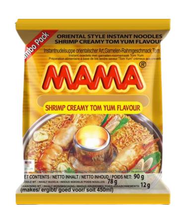 MAMA - Instant Noodles Shrimp Creamy - Multipack (20 X 90 GR) Instant Noodles Shrimp Creamy 90 g (20 pack)