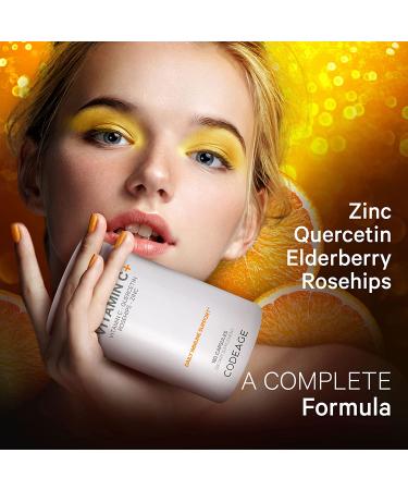 CodeAge Liposomal Vitamin C+ 180 Capsules - High Absorption Vitamin C for Immune Support - Buy Online on GoSupps.com