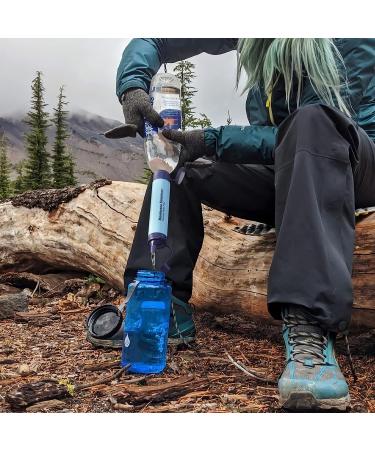 Membrane Solutions Straw Water Filter - Portable Survival Filtration Gear for Emergency Preparedness & Outdoor Activities - Buy Online on GoSupps.com