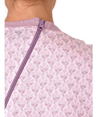 Buy Normann Care Ladies' Nursing Overall 1/2 Sleeve - Zip Back & Leg - XS Rose | Fast International Shipping - Buy Online on GoSupps.com