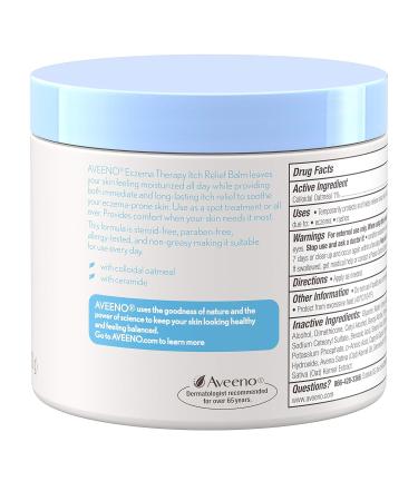 Aveeno Eczema Therapy Itch Relief Balm 11 oz - Soothing Relief for Eczema Symptoms - Buy Online on GoSupps.com