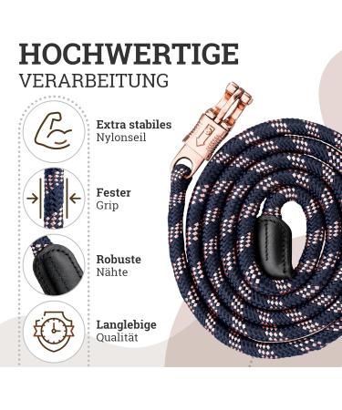 Esposita F hrtrick Confidence Solid Champion Edition - Panic Hooks & Carabin Hooks | Navy/Rosegold - Shop Internationally - Buy Online on GoSupps.com