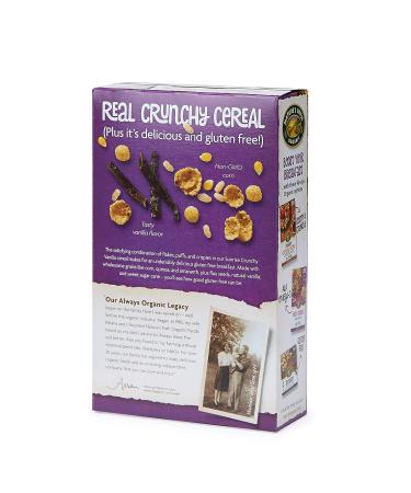 Nature's Path Organic Gluten Free Vanilla Cereal 10.6 oz (Pack of 4) | Non-GMO, 15g Whole Grains, 4g Fiber - Buy Online on GoSupps.com