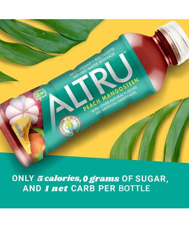 ALTRU Exotic Fruit Flavored Water 12 Pack | Patented Antioxidant & Electrolyte Blend | Glutathione | Keto | Zero Sugar | Variety Pack - Buy Online on GoSupps.com