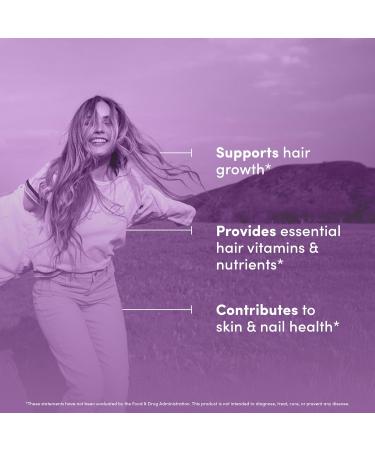 Vital Peak Hair Peak - Hair Growth Supplement - Hair Vitamins to Support Healthy Hair with Biotin Collagen Saw Palmetto Extract Keratin Iron Ionide Zinc - Gluten Free Dairy Free - 60 Capsules - Buy Online on GoSupps.com