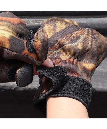 BB Hapeayou Fishing Gloves 3 Fingerless Anti-Slip Gloves for Men & Women | Waterproof Windproof Outdoor Sports Gear | Perfect for Fishing & Cycling (1 Pair) - Buy Online on GoSupps.com