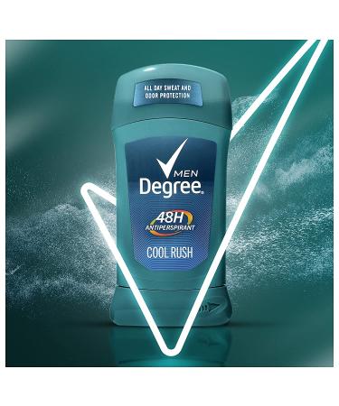 Degree Men Cool Rush Anti-Perspirant 2.7 oz 5 pk - Buy Online on GoSupps.com