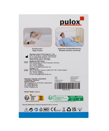 Buy Pulox Checkme O2 - Smart Wrist Pulse Oximeter with Ring Sensor | iOS & Android Compatible | International Shipping Available - Buy Online on GoSupps.com