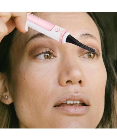 Heated Eyelash Curler Electric Eyelash Curler with Clip Rechargeable Natural Curling 3 Temp Settings 24h Long Lasting for Makeup Tools Women - Buy Online on GoSupps.com