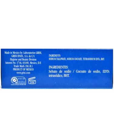 30 Hypoallergenic Soap Bars - Chemical-Free Colorless & Aroma-Free Grisi Neutral Soap for Sensitive Skin - Buy Online on GoSupps.com