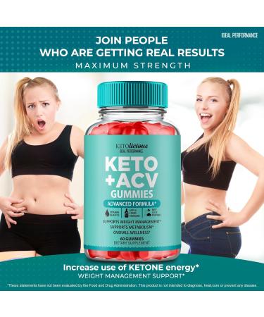 Ketolicious Keto ACV Gummies Ketolicious ACV-Keto Gummies 1000MG - Extra Strength Ketolicious All Natural Apple Cider Vinegar Vitamin B12 Pomegranate KetoLicious ACV Gummy Reviews (2 Pack) - Buy Online on GoSupps.com