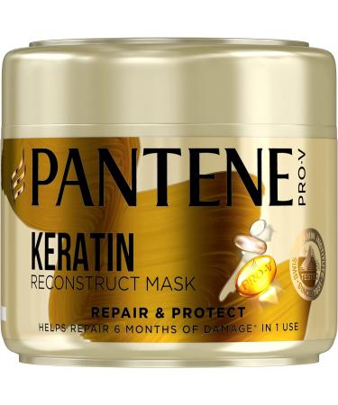 Pantene Pro-V Repair & Protect Keratin Hair Mask 500ml - Restores and Strengthens Dry, Damaged Hair - Buy Online on GoSupps.com