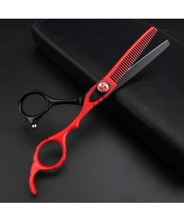 JIESENYU 6 inch Professional Hairdressing Scissors Hair Cutting Scissors Shears set for Barber Salon scissors bag and combs (set) - Buy Online on GoSupps.com