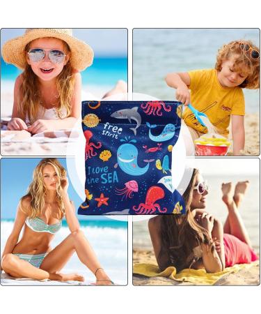 Beach Sand Remover - Cartoon Talc Free Sand Removal Beach Accessories | Sand Removal Beach Accessories Sand Wipe Off Mitt Sand Brush for Beach Feet Beach Vacation Camping Travel Trip - Buy Online on GoSupps.com