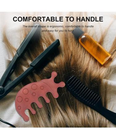 PATKAW Wooden Massage Comb - Green Sandalwood Scalp & Hair Comb Gift for Men | Gua Sha Tool for Scalp Scraping - Buy Online on GoSupps.com