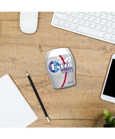 Buy Extra Professional White Chewing Gum | Sugar-Free Fresh Breath | 50 Dragees in 1 White Bottle | International Shipping Available - Buy Online on GoSupps.com