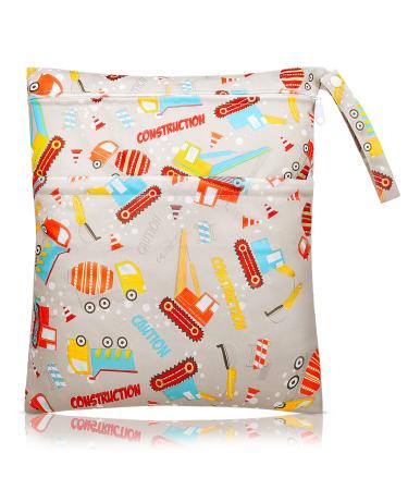 Floepx fabric diapers nast pockets diaper bag wetbag naspocks reusable wetbag organizer bag wet dry cloth diaper pocket waterproof with zip for baby trips on the way z-b