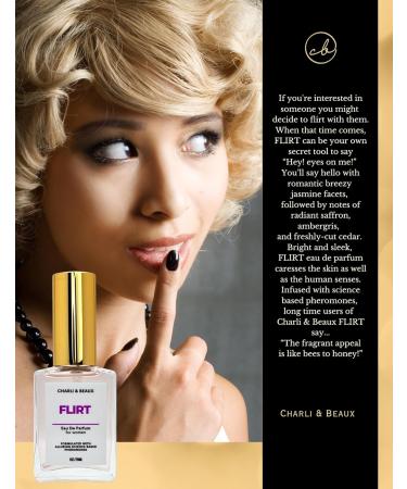 Charli & Beaux-FLIRT-Premium Eau de Parfum for Women-Formulated with Pheromones - Buy Online on GoSupps.com