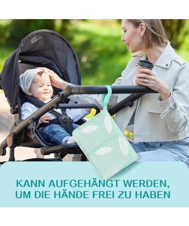 Nesritoy Baby Diaper Bag with Diaper Pad | Spacious & Compact On-the-Go Design (31x22cm) - Perfect for International Travel - Buy Online on GoSupps.com