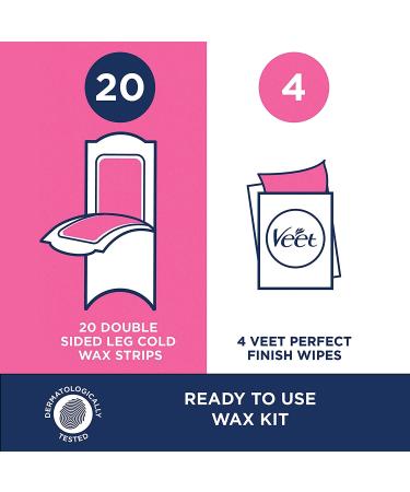 VEET Easy-Gelwax Technology Sensitive Formula Hair Removal Wax Strips - Pack of 3 - Buy Online on GoSupps.com
