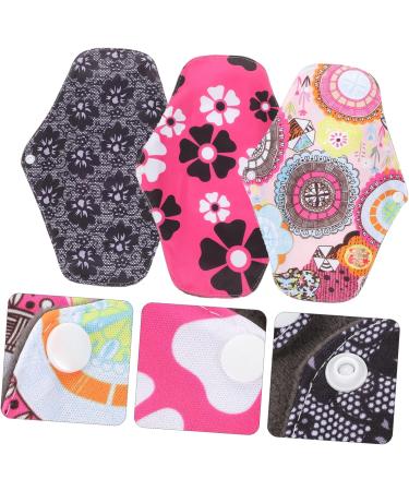 Reusable Charcoal Fibre Menstrual Pad | Washable Period Pads for Women | Eco-Friendly Cloth Menstrual Napkin - Buy Online on GoSupps.com