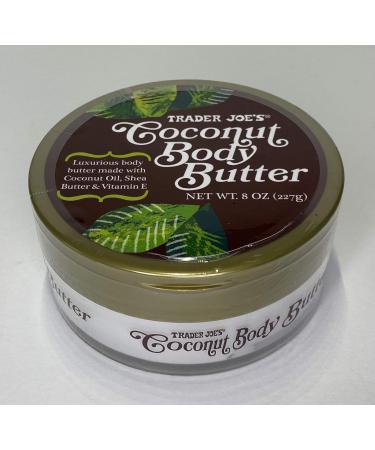Trader Joe's Coconut Body Butter 237ml - Moisturizing & Nourishing - International Shipping Available - Buy Online on GoSupps.com