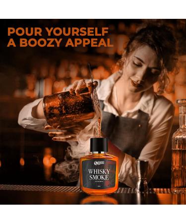 Be.ard'o Whisk'y Smoke Perfume for Men 100ml | Spicy Woody - Oudh Scent Eau De Parfum | Long Lasting Mens Perfume | Best Date Night Fragrance Body Spray | Gift For Brother | Gift For Friends - Buy Online on GoSupps.com