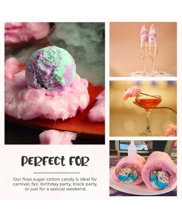 Baking Beauty and Beyond Premium Turkish Delight Flavour Floss Sugar 800g - Natural Ingredients for Cotton Candy | Bulk Floss Sugar for Every Occasion - Buy Online on GoSupps.com