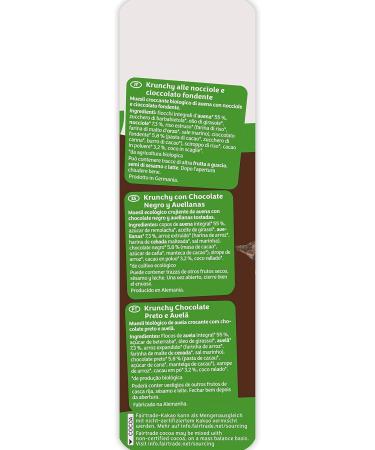  Barnhouse Barnhouse Krunchy Organic Dark Chocolate Hazelnut 375g - Pack of 3 - Buy Online on GoSupps.com