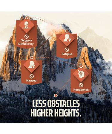 Altitude Sickness Prevention | ELEVATTO Complex Anti Altitude Relief Pills for High Elevation Oxygen Support - Buy Online on GoSupps.com