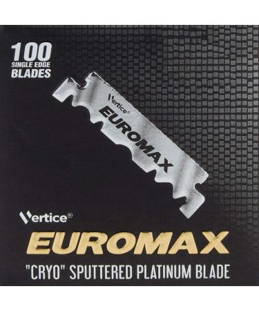 EUROMAX 100 Single-Edge Razor Blades - CRYO Sputtered 50g | Premium International Shipping Available - Buy Online on GoSupps.com