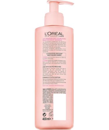 L'Or al Paris - Fresh Cleansing Milk - Dry and Sensitive Skin - Rare Flowers - 400 mL - Buy Online on GoSupps.com