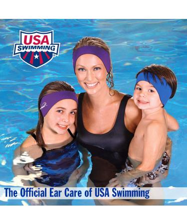 Macks Swimming Headband - Doctor Recommended for Water Protection - Official USA Swimming Ear Band - Buy Online on GoSupps.com