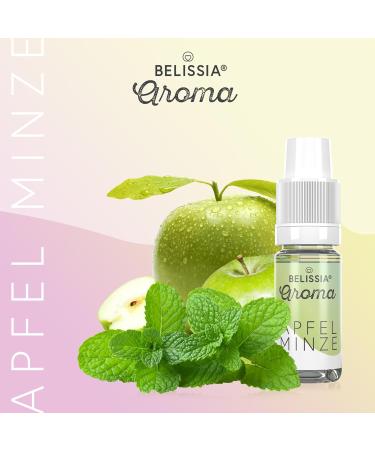 Belissia High-Dose Food Aroma - Apple Mint 10ml | Perfect for Cooking Baking & Refreshments | Shop Internationally - Buy Online on GoSupps.com