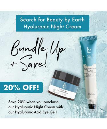 Hyaluronic Acid Eye Gel - Anti Aging Serum for Wrinkles, Puffiness & Dark Circles - 0.67 Fl Oz - Buy Online on GoSupps.com