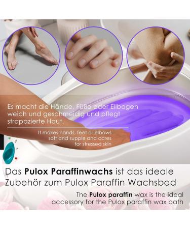 Pulox Lavender Paraffin Wax 450g - Nourishing Wax for Paraffin Baths & Warmers | International Shipping - Buy Online on GoSupps.com