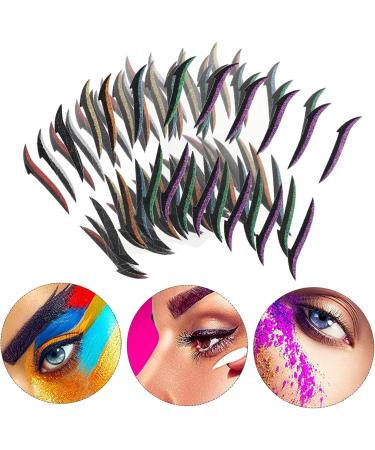 Didiseaon 80 Pairs Eyeliner Stickers Eye Makeup Tools Stiker Reusable Double Eyelid Tapes Skin Patch Eyes - Buy Online on GoSupps.com
