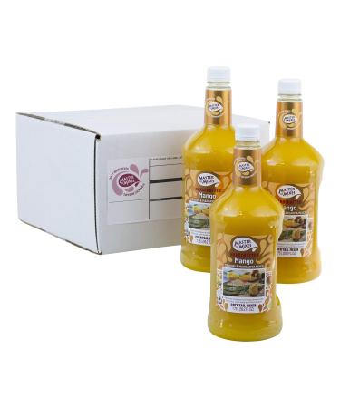 Master of Mixes Mango Daiquiri / Margarita Drink Mix, Ready to Use, 1.75 Liter Bottle (59.2 Fl Oz), Pack of 3 59.17 Fl Oz (Pack of 3)