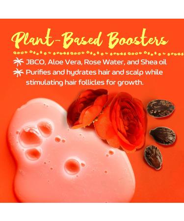Grow with Us Shampoo & Conditioner Set | Nourishing Aloe Vera & Rose Water | Moisturizing Shea Oil | Paraben & Sulfate Free | International Shipping Available - Buy Online on GoSupps.com