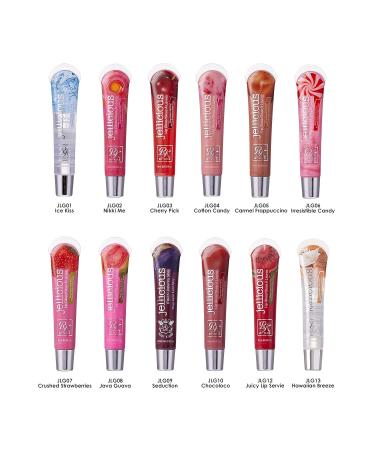 Ruby Kisses Jellicious Lip Gloss Set - Long Lasting Shine (JLG07, JLG10, JLG13) - Buy Online on GoSupps.com