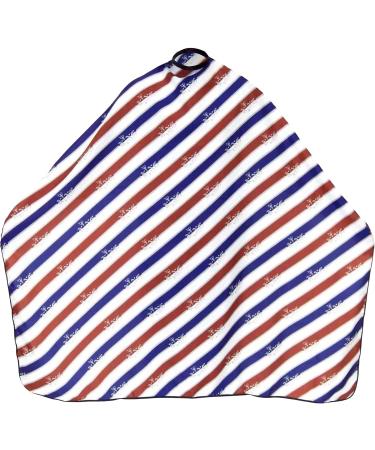 King Midas Barber Cape - Vintage Striped Hair Cutting Cape for Barbers | International Shipping - Buy Online on GoSupps.com