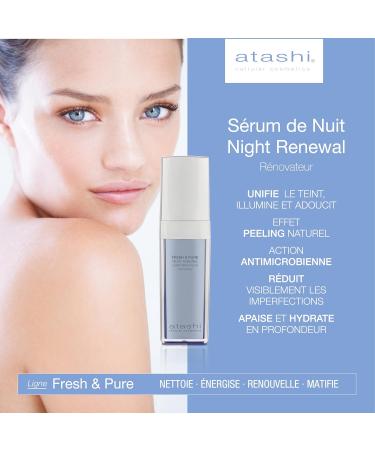 atashi | Gift set | Regenerating night serum + Takimochii jade stone | Combination to oily skin | 30ml - Buy Online on GoSupps.com