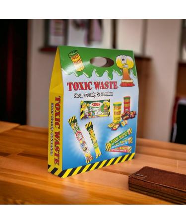 Toxic Waste Sour candy Hamper set 295 grams - Buy Online on GoSupps.com
