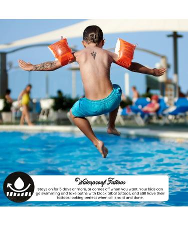 Tough Guy Temporary Tattoos for Kids - Ultra-Realistic & Waterproof - Fun Party Favors - Buy Online on GoSupps.com